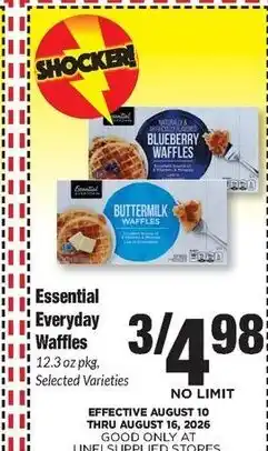 Sentry Essential Everyday Waffles offer