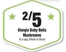 Sentry Giorgio baby bella mushrooms offer