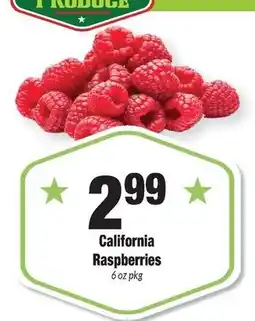 Sentry California Raspberries offer