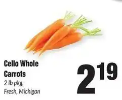 Sentry Cello Whole Carrots offer