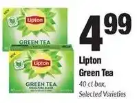 Sentry Lipton Green Tea offer