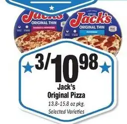Sentry Jack's Original Pizza offer
