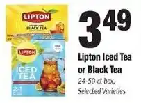 Sentry Lipton Iced Tea or Black Tea offer