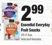 Sentry Essential Everyday Fruit Snacks offer