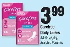Sentry Carefree Daily Liners offer