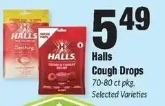 Sentry Halls Cough Drops offer