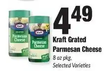 Sentry Kraft Grated Parmesan Cheese offer