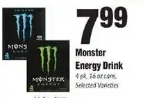 Sentry Monster Energy Drink offer