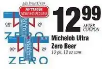 Sentry Michelob Ultra Zero Beer offer