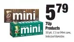 Sentry 7up mini products offer