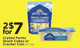 Cub Foods Crystal Farms Snack Cubes or Cracker Cuts offer