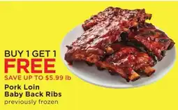 Cub Foods Pork Loin Baby Back Ribs offer