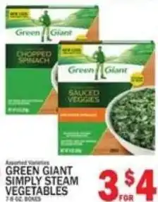 C Town Green Giant Simply Steam Vegetables offer