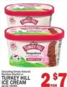 C Town Turkey hill ice cream offer