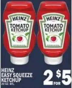 C Town Heinz easy squeeze ketchup offer