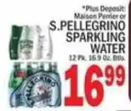 C Town S.Pellegrino sparkling water offer