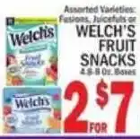 C Town Welch's Fruit Snacks offer