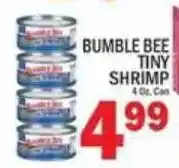 C Town Bumble Bee tiny shrimp offer