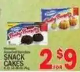 C Town Baby Bakers snack cakes offer