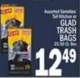 C Town Glad trash bags offer