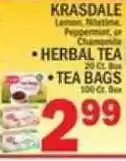 C Town Krasdale, Herbal Tea and Tea Bgas offer