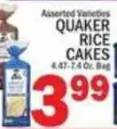 C Town Quaker rice cakes offer