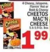 C Town Cheetos Mac'n Cheese offer