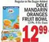 C Town Dole mandarin oranges fruit bowl offer