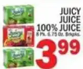 C Town Juicy Juice 100 % Juice offer