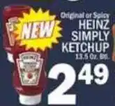 C Town Heinz Simply Ketchup offer