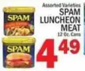 C Town Spam Luncheon Meat offer