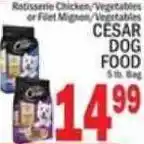 C Town Cesar Dog Food offer