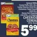 C Town General Mills Cheerios Cereal offer