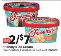 Giant Food Friendly's ice cream offer
