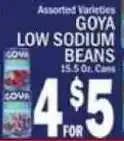 C Town Goya Sodium Beans offer