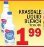 C Town Krasdale Liquid Bleach offer