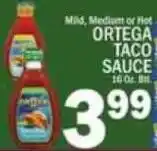 C Town Ortega Taco Sauce offer