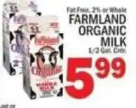 C Town Farmland Organic Milk offer