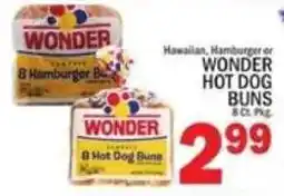 C Town Wonder Hot Dog Buns offer