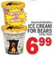 C Town Ice Cream For Bears offer