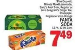 C Town Fanta Soda offer