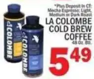 C Town La Colombe cold brew coffee offer