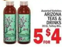 C Town Arizona Teas and Drinks offer