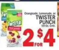 C Town Twister Punch offer