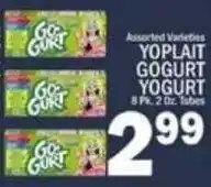 C Town Yoplait GoGurt Yogurt offer