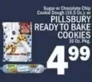C Town Pillsbury Ready to Bake Cookies offer
