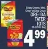 C Town Ore-Ida Tater Tots offer