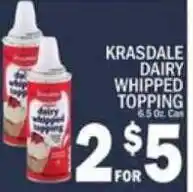 C Town Krasdale Dairy Whipped Topping offer