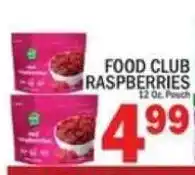 C Town Food Club Raspberries offer