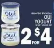 C Town Oui Yogurt offer